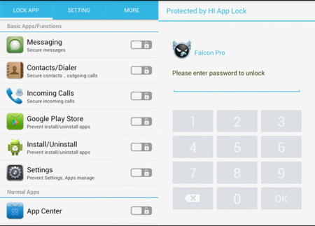 Hi App Lock, una aplicación para bloquear y limitar el acceso a nuestro Android
