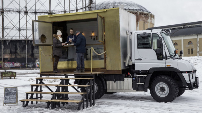 El Food Truck más 'cool' del mundo también es indestructible e imparable