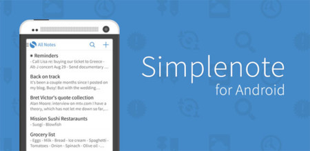 Simplenote para Android, la sencilla aplicación de notas de los creadores de WordPress