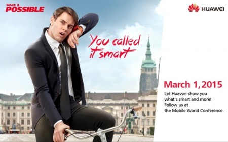 Huawei anuncia que presentará un nuevo wearable durante su conferencia del MWC 2015