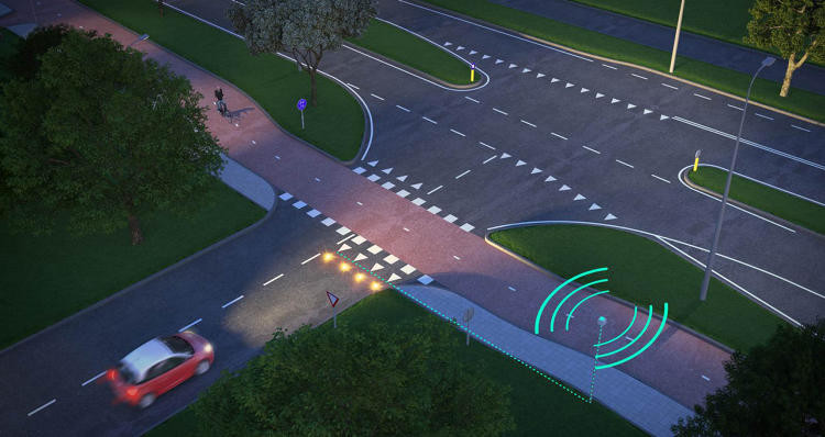 3059049 Slide S 3 At Dangerous Intersections This Technology Warns Drivers That A Bike Is Coming