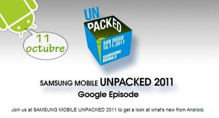 Evento de Google y Samsung para el 11 de octubre