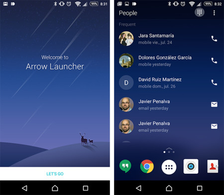 Probamos Arrow, el curioso launcher para Android desarrollado por Microsoft