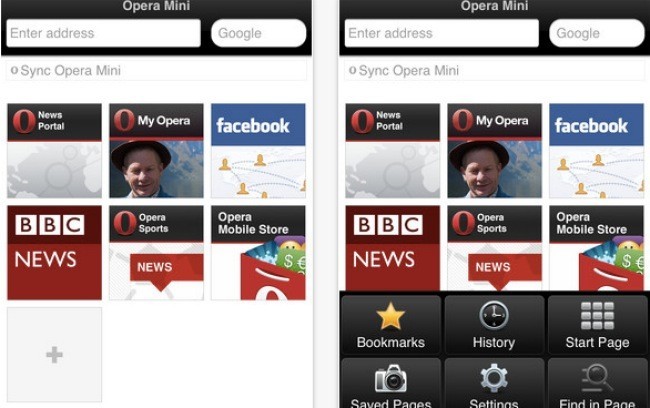 Opera en iOS