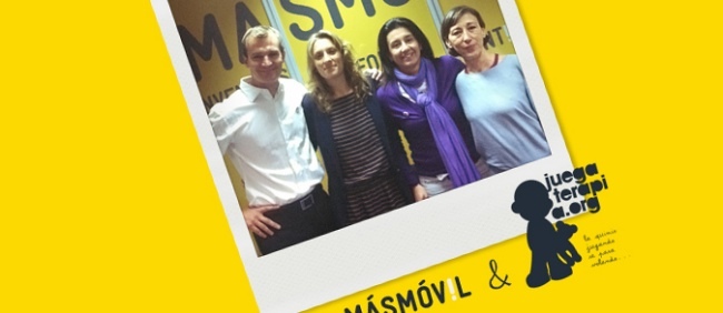 MÁSMÓVIL y Juegaterapia