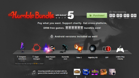 El quinto Humble Bundle para Android añade tres juegos más