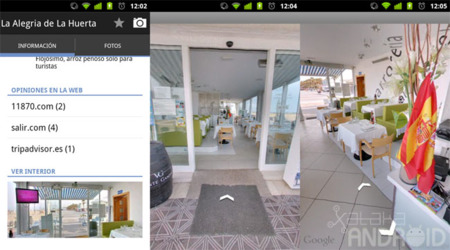 Las vistas interiores de negocios en Google Maps ya disponibles en España