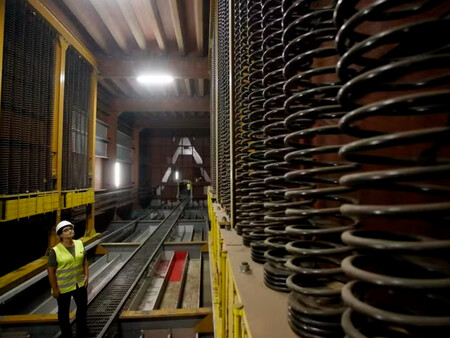 Molas instaladas na Ponte Rio-Niteroi.