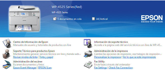 Administración de impresión