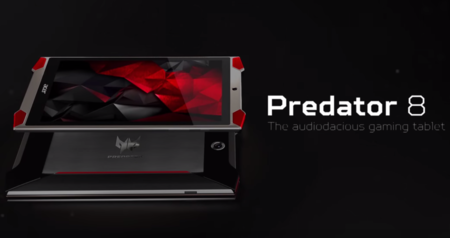 Acer Predator 8, la tableta más 'gamer' llega para ponérselo difícil a Nvidia Shield