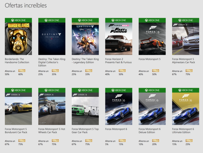 Xbox Ofertas
