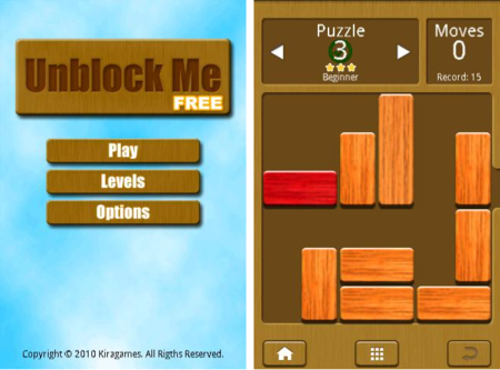 Unblock Me FREE, juega y entrena tu mente moviendo las piezas