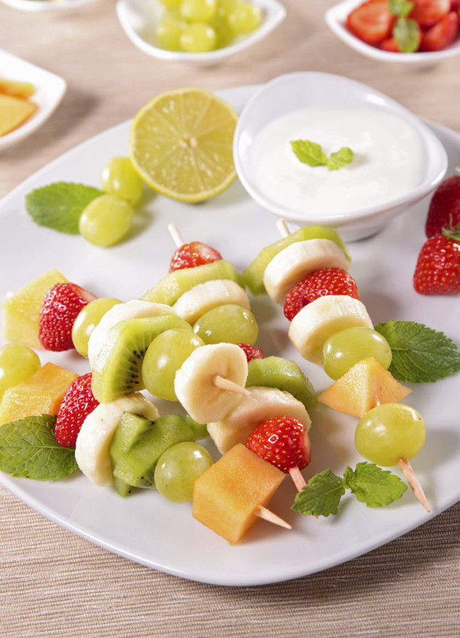 Brochetas de Fruta