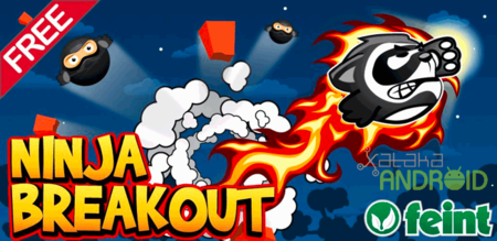 Ninja Breakout, el famoso juego del Arkanoid pero con ninjas y en tu Android
