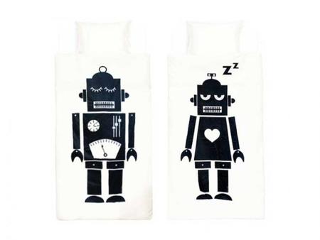 Estampados gráficos en blanco y negro para decorar el dormitorio de tu bebé