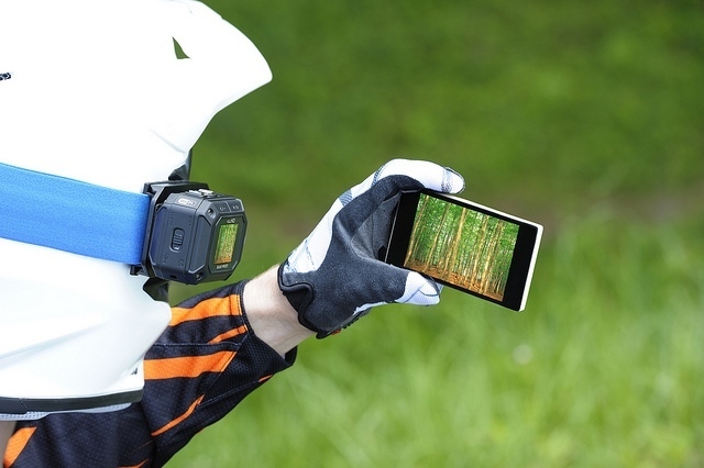 JVC cámara de acción