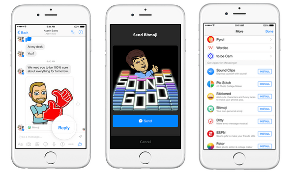 Facebook convierte Messenger en una plataforma con aplicaciones 2 Messenger Platform