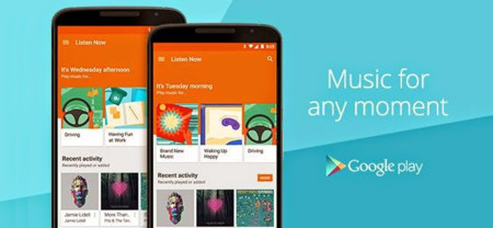 Google Play Music 5.7 para Android, ahora con la nueva interfaz Material Design y Songza