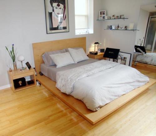 Las camas con maderas que sobresalen no son tan prácticas