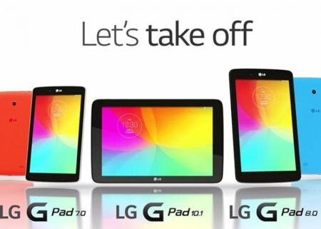 LG lanza oficialmente en España sus tabletas LG G Pad