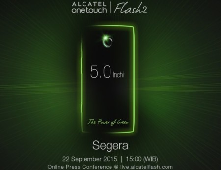 Alcatel One Touch Flash 2, el nuevo smartphone de Alcatel será oficial el próximo 22 de septiembre