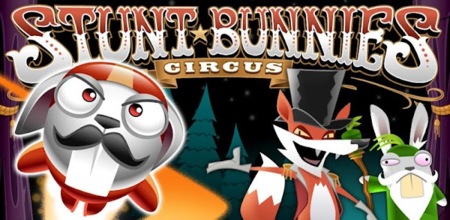 Stunt Bunnies Circus, salva a todos los conejos que puedas antes de que se estrellen contra el suelo