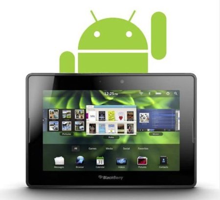 Las aplicaciones de Android llegarán finalmente al Playbook este mes