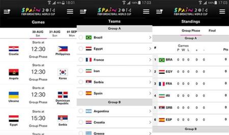 FIBA Game Center, la aplicación oficial del Mundial de Baloncesto