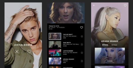 La app de Vevo para Android se transforma en un Tinder de artistas