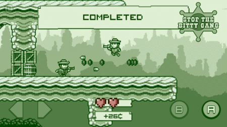 2-bit Cowboy es el nuevo juego de Crescent Moon Games al más puro estilo Game Boy