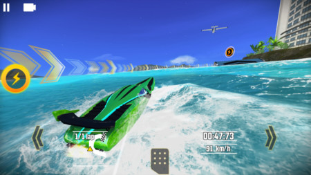 Driver Speedboat Paradise: agua y velocidad con un excelente acabado gráfico