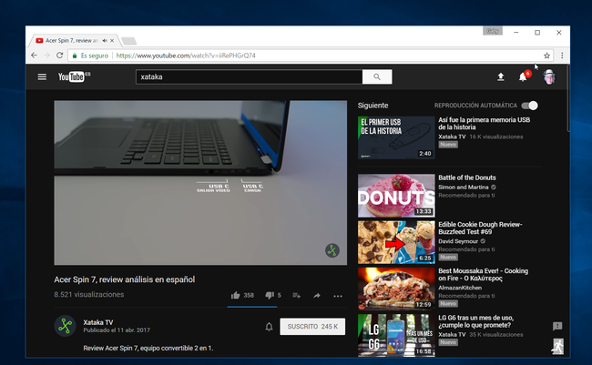 Activar Modo Oscuro Youtube