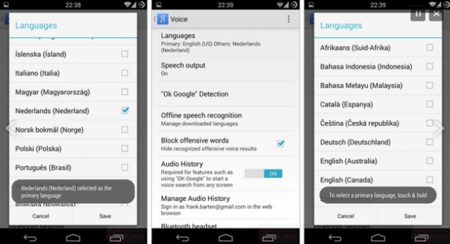 Google Search soportará hasta cinco idiomas simultáneos