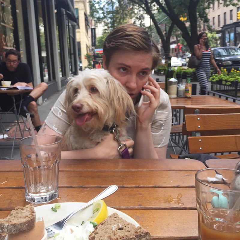 Lena Dunham y Lamby