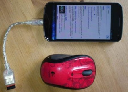 Samsung Galaxy Nexus acoge el soporte a USB Host