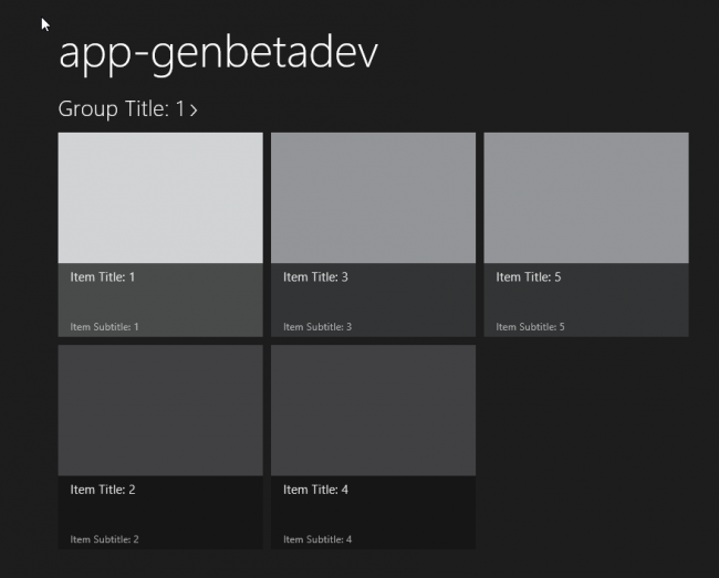 App Genbeta Dev sprint 1