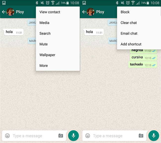 Email Chat