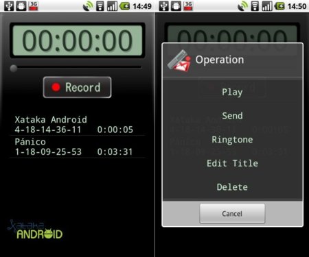 Voice Recorder, para grabar todas las notas que quieras