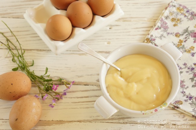 Crema pastelera en cinco minutos