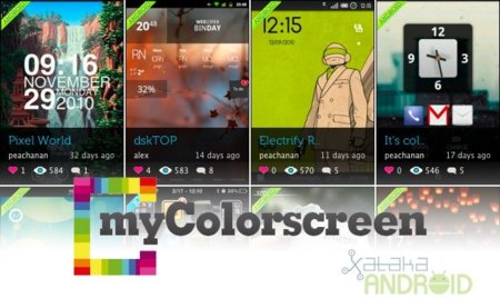MyColorscreen, una red social donde lo importante es el escritorio de tu Android