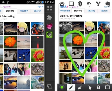 Dolphin Browser HD se actualiza con add-ons de Skitch y Evernote