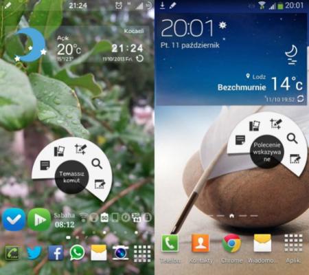 Air Command, los comandos rápidos en pantalla de Note 3, portado para Note 2
