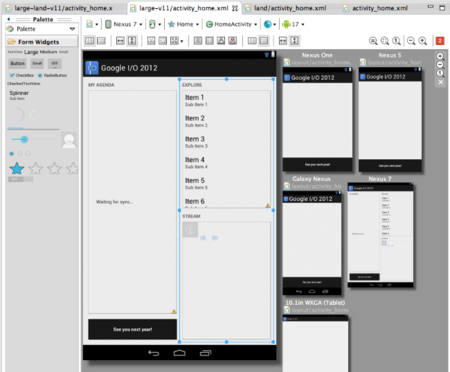 Android SDK Tools 21 incluye editor multiconfiguración, test para la interfaz de usuario y nuevas plantillas