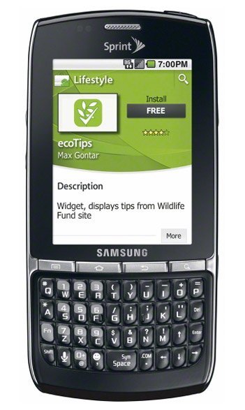 Samsung Replenish, el Android más ecológico
