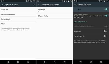 Google recupera el tema oscuro en la Preview de Android N