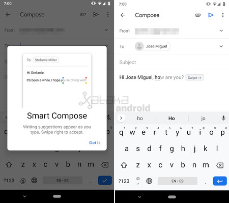 Smart Compose Gmail