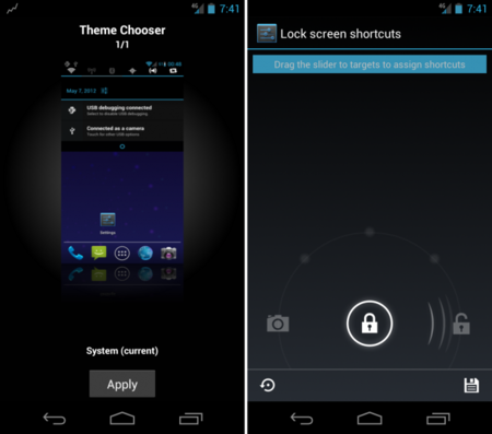 CyanogenMod 9 se actualiza con soporte para temas y personalización de la pantalla de desbloqueo