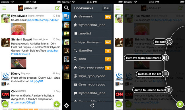 Cliente twitter - janetter
