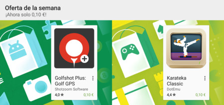 Oferta de la semana en Google Play: Golfshot Plus y Karateka Classic a 0,10 €