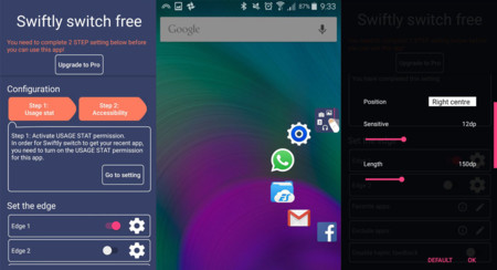 Swiftly Switch pone las aplicaciones recientes al alcance de tu pulgar